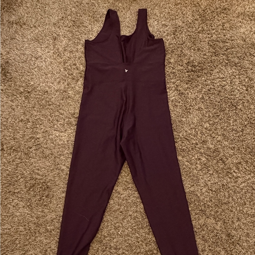 5 for $25 Burgundy Sleeveless Jumpsuit - Picture 2 of 4